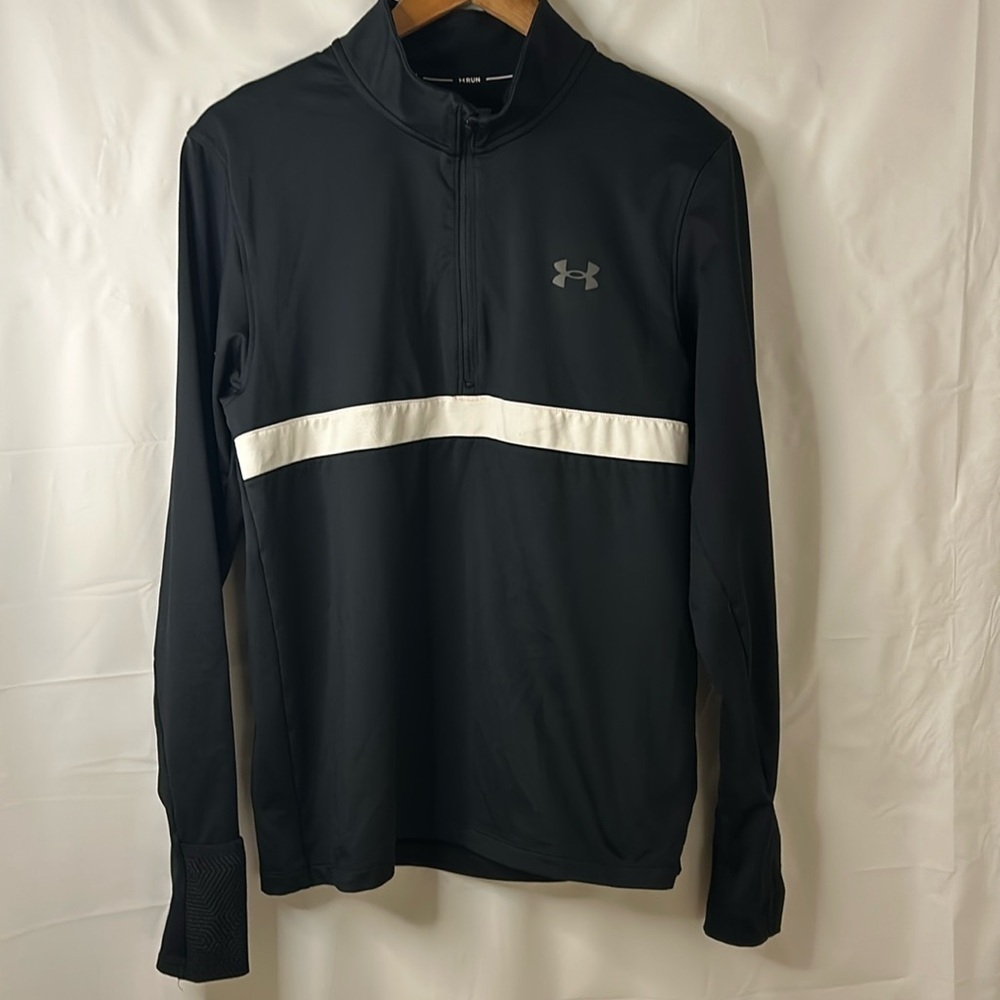 Under Armour size men’s small infrared half zip up the pace Athleisure running